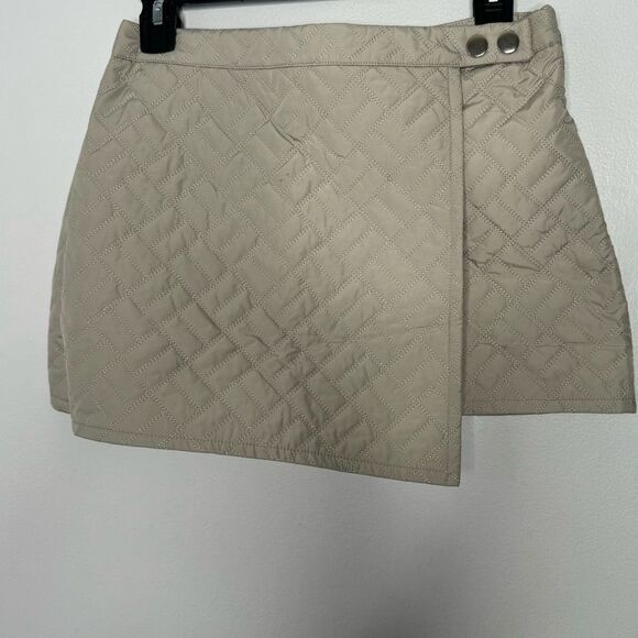 Princess Poly SUFFOLK QUILTED MINI SKIRT GREY - Picture 2 of 7